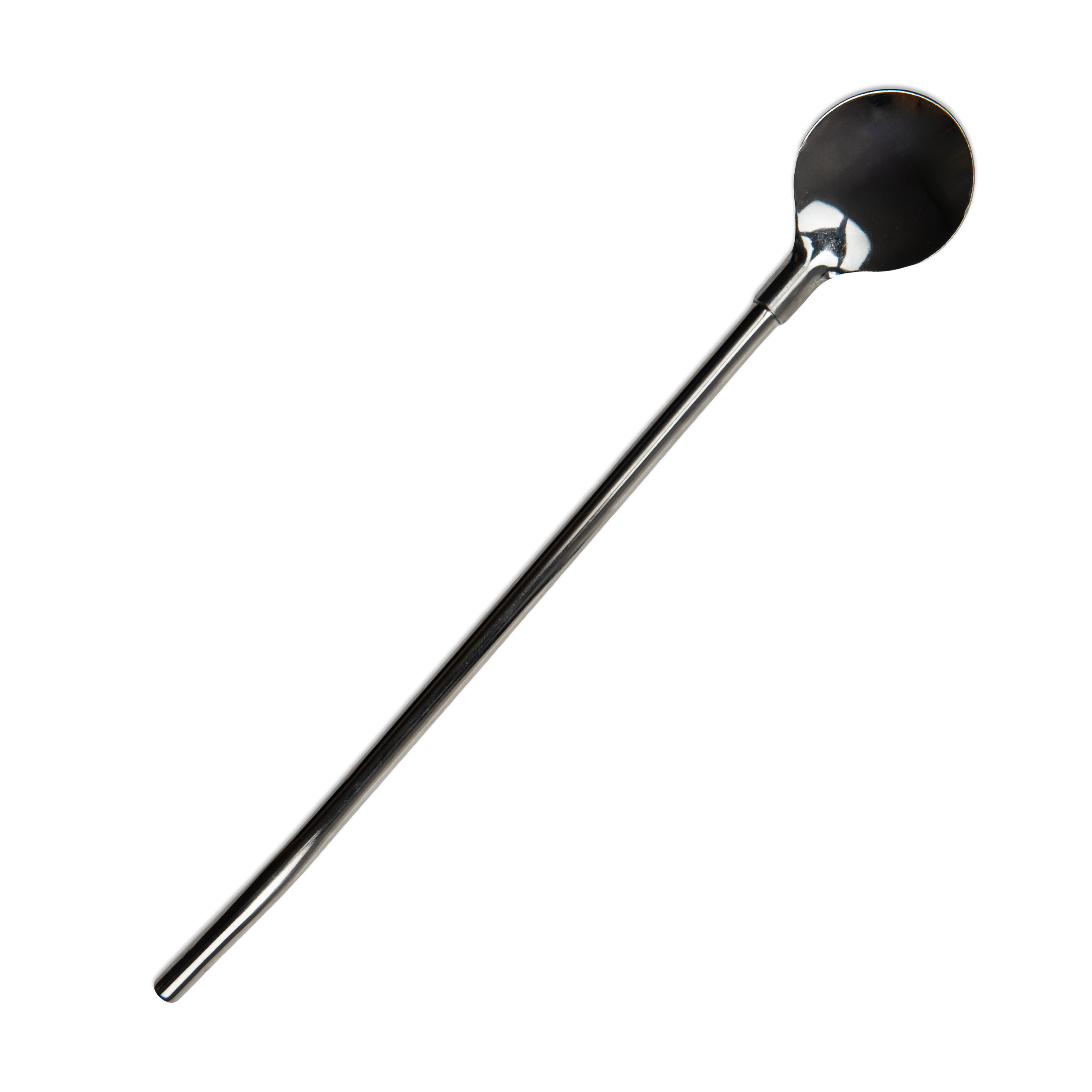 BAR SPOON WITH A STRAW