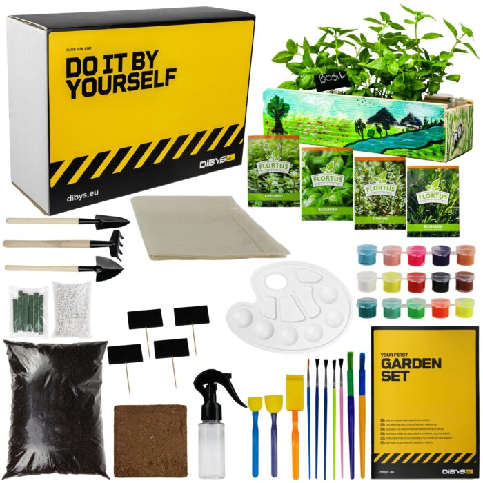 MY FIRST GARDEN SET WITH HERBS